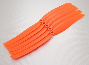 Hélice 11X6 Orange Para Aeromodelos Eletricos