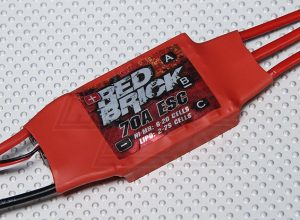 Esc HobbyKing Tijolo Vermelho 70A