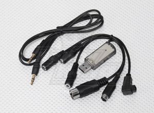Cabo Simulador Usb-22x1-real Flight 7.0/phoenix 5/aerofly