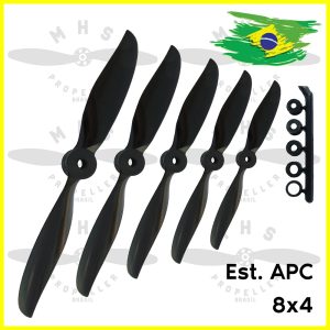 HELICE APC MHS 8x4 PRA AEROMODELOS ELETRICO