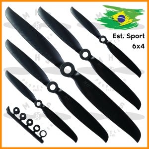 Hélice Sport Mhs 6x4 Para Aeromodelos Eletricos