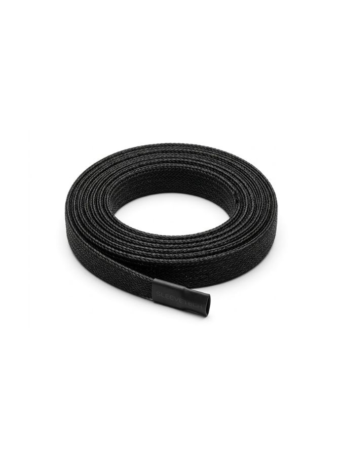 Organizador de Extençâo Preto 8 Milímetros (2m)