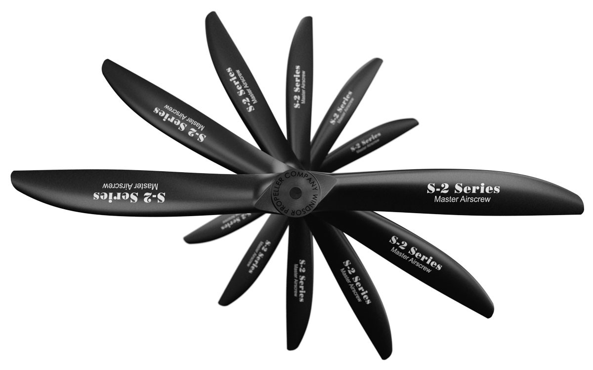 HÉLICE MASTER AIRSCREW 12X6 PARA AEROMODELOS GLOW - Imagem 2