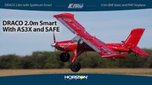 Aeromodelo Draco 2.0m Smart Bnf Basic Com As3x E Safe