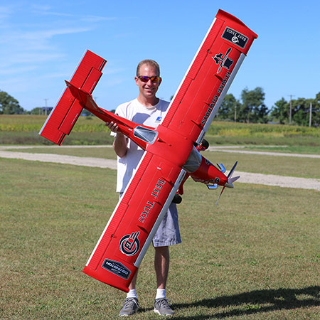 Aeromodelo Draco 2.0m Smart Bnf Basic Com As3x E Safe - Imagem 3