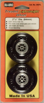 Rodas Dubro 2´1/2 Dia. 64mm