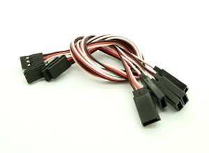 Extensão De Servo 20 cm futaba Peça