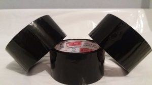 Fita Adesiva Entelagem Preta 48mm X 50 Mts - Fitpel 1ª Linha