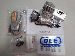 MOTOR GASOLINA DLE 20RA - ESCAPE TRASEIRO
