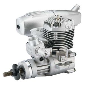 Motor Os 46Ax  Abl de Incandescência de Avião Com Silenciador
