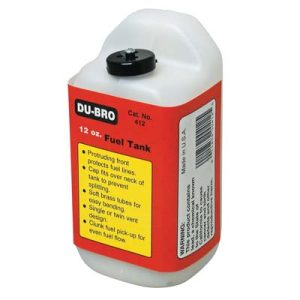 Tanque de Combustível Dubro Quadrado 12 Oz 360Ml