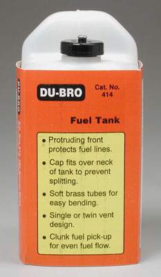 Tanque de Combustível Dubro  Quadrado 14 Oz 420Ml